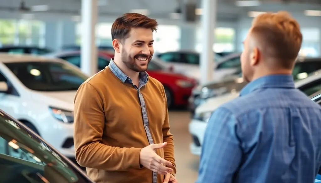 Typschlüsselnummer: Autoverkäufer im Autohaus