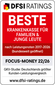 Beste Krankenkasse für Familien & Junge Leute