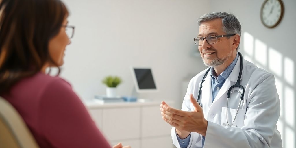 Knochenzysten: Patient und Arzt im Gespräch über Knochenzysten.