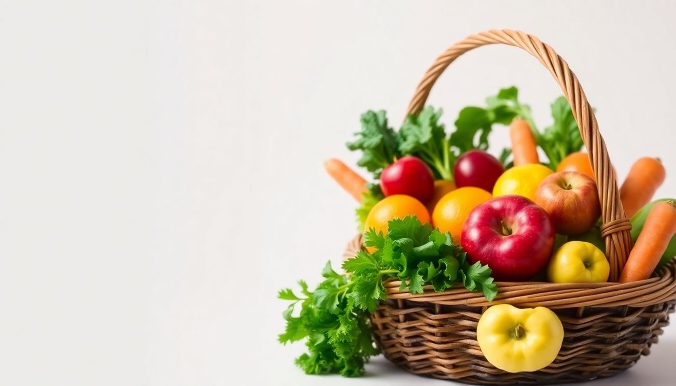 Blasenkrebs und Ernährung: Großer Obstkorb