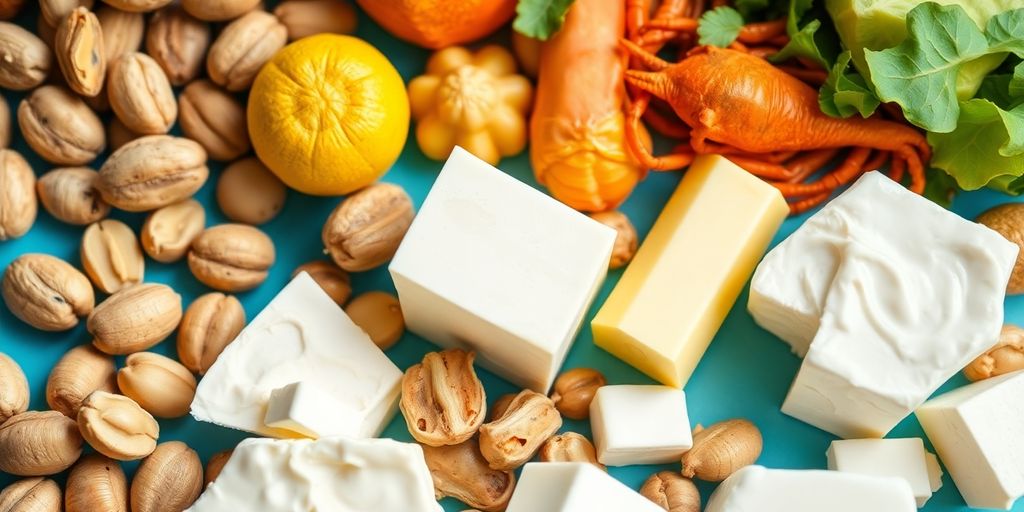 Lebensmittelallergie und alternative Heilmethoden: Allergene Lebensmittel wie Erdnüsse und Meeresfrüchte.