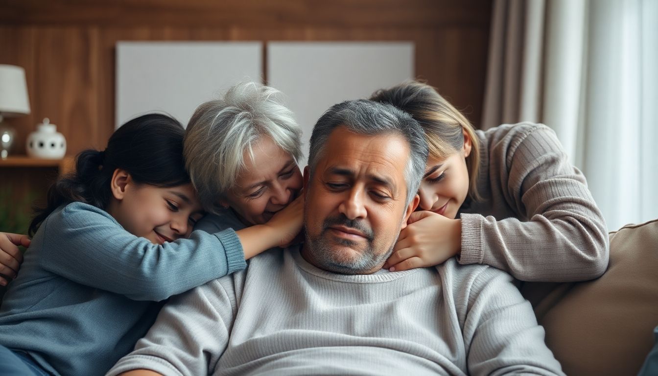Broken-Heart-Syndrom: Die Rolle von Angehörigen.