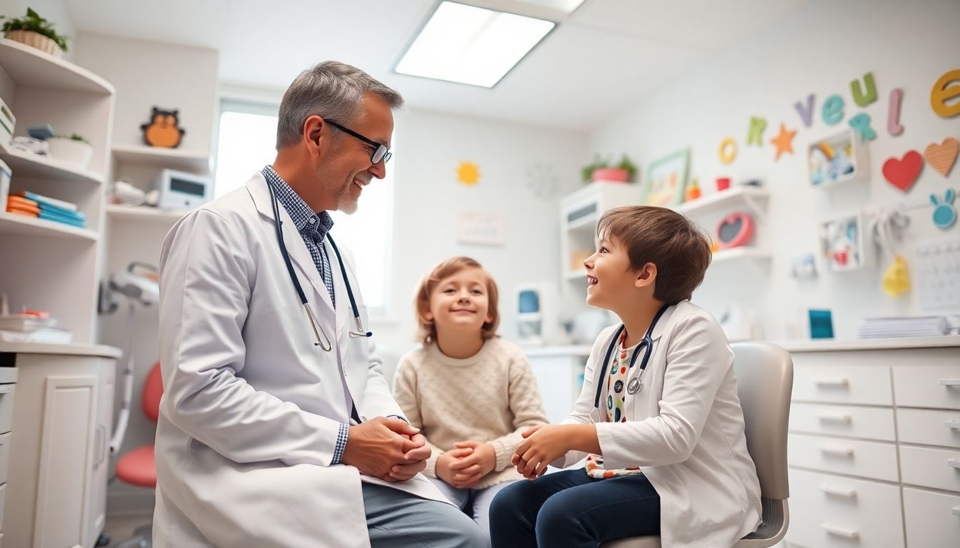 Arzt behandelt Aortenstenose bei jungen Menschen