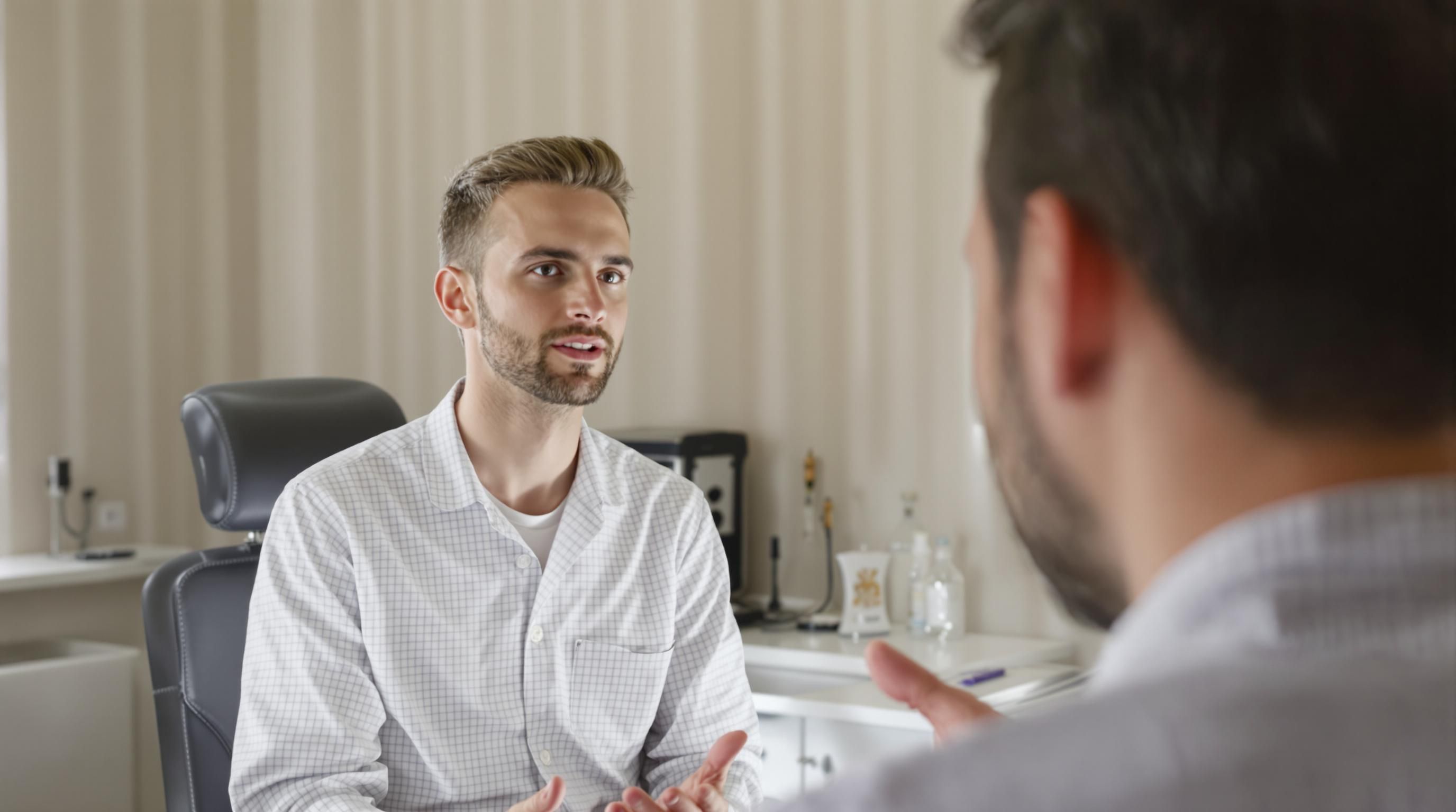 Freunde besprechen HIV-Tests und ihre Bedeutung