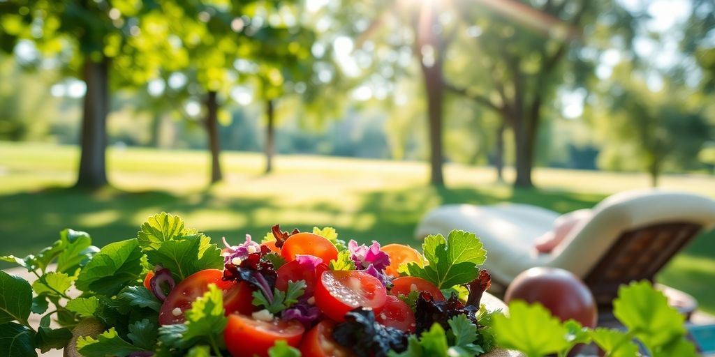 Bangsche Krankheit und Lebensstil: Gesunde Ernährung und entspannende Natur für Lebensstil.