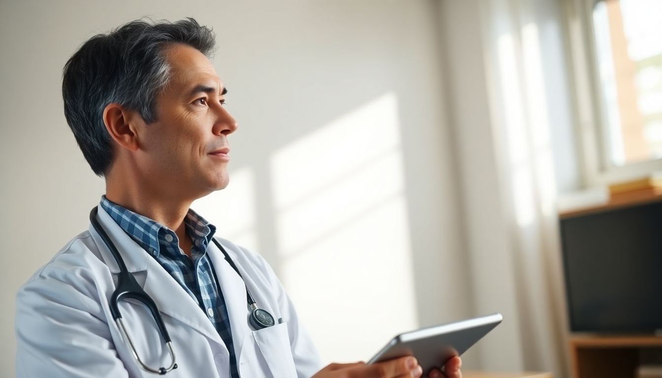 Schnarchen und Beziehungsprobleme: Patient und Arzt im Gespräch über Schnarchen.