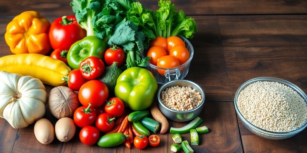 Gesunde Lebensmittel zur Bekämpfung von Hakenwurmbefall.