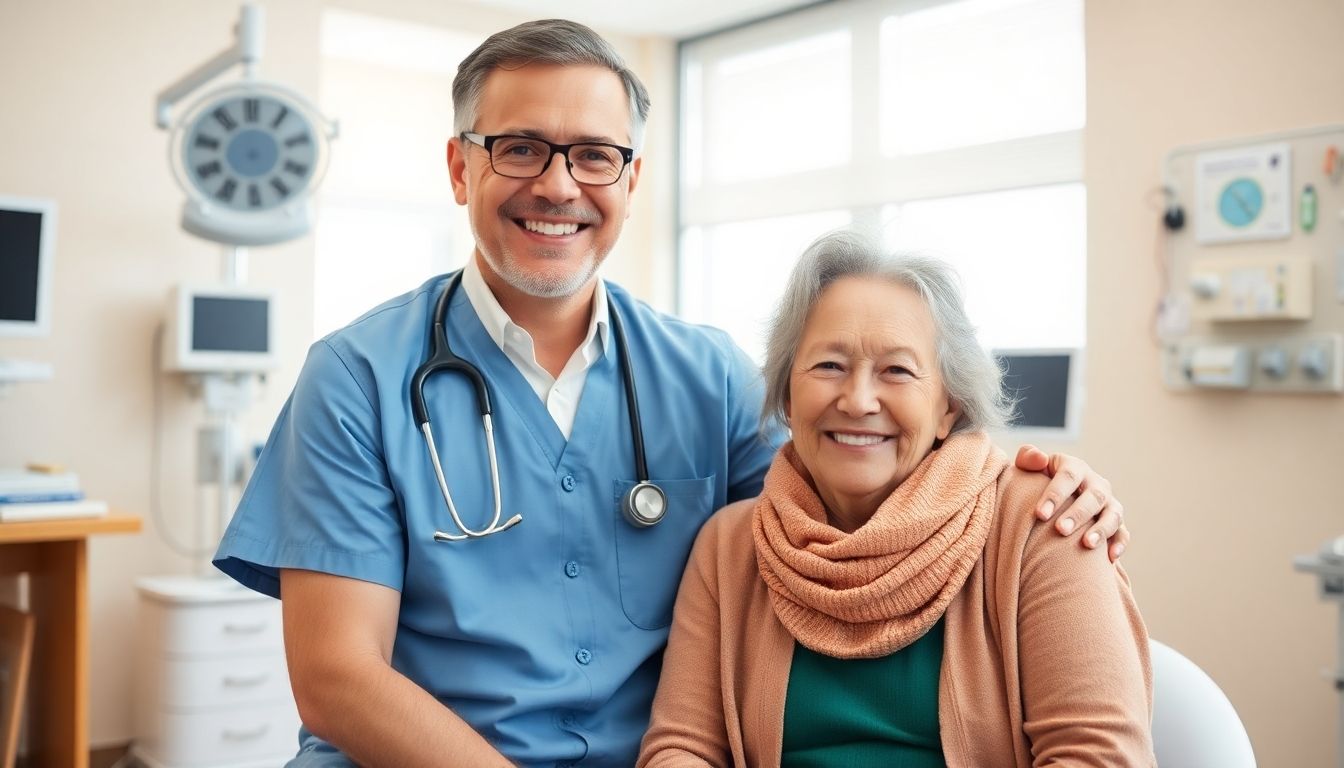Arzt behandelt einen Kardiogener Schock