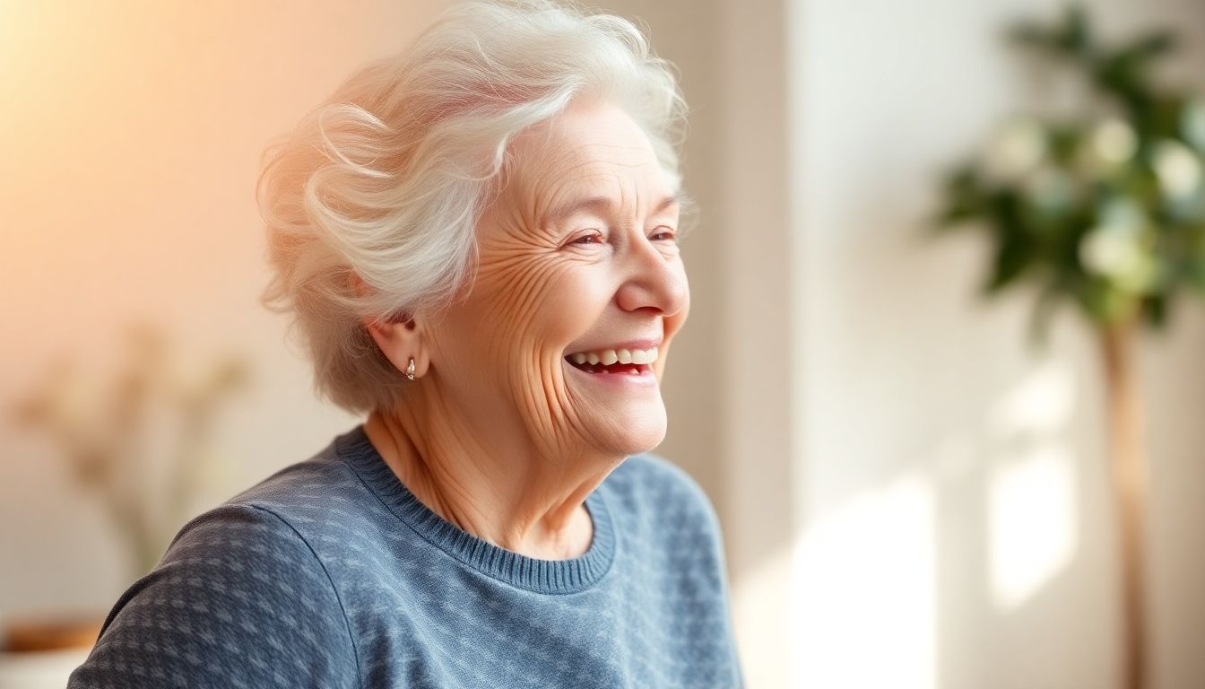 Hüftluxation im Alter: Ältere Frau 