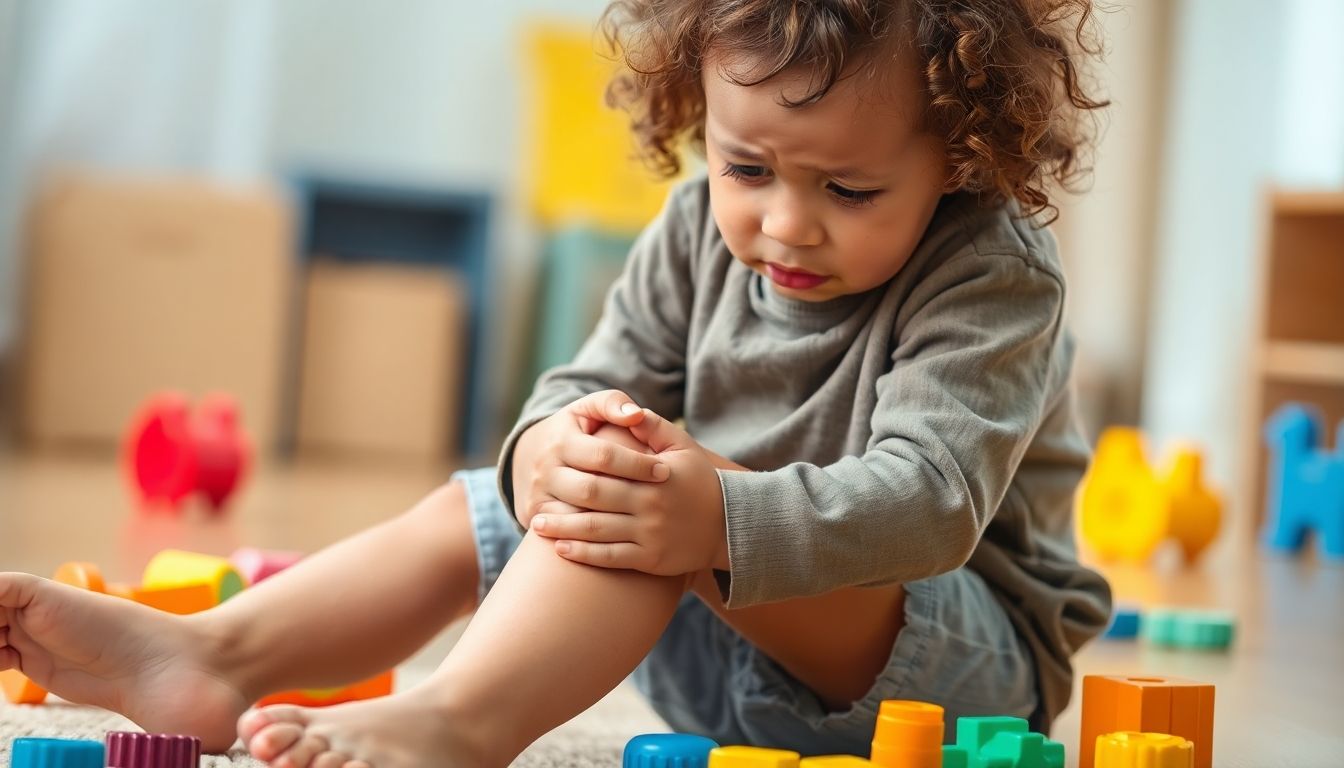 Kniegelenkserguss und Kinder: Kind hat Schmerzen im Knie