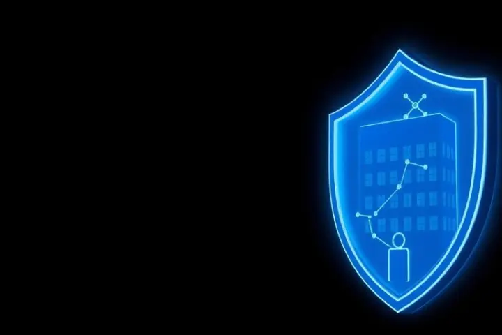 Schutzschild vor Cyberangriffen.