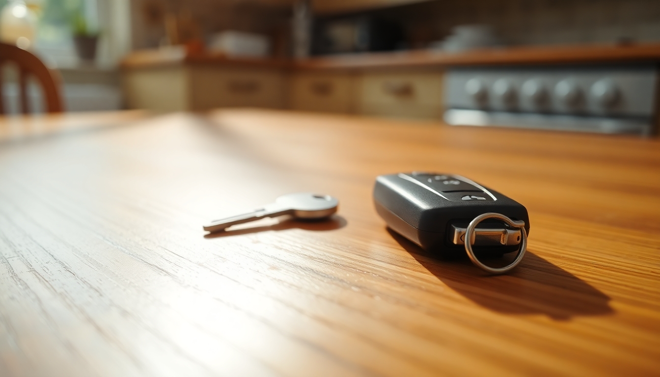 KFZ abmelden Schlüssel liegt zur Abmeldung bereit