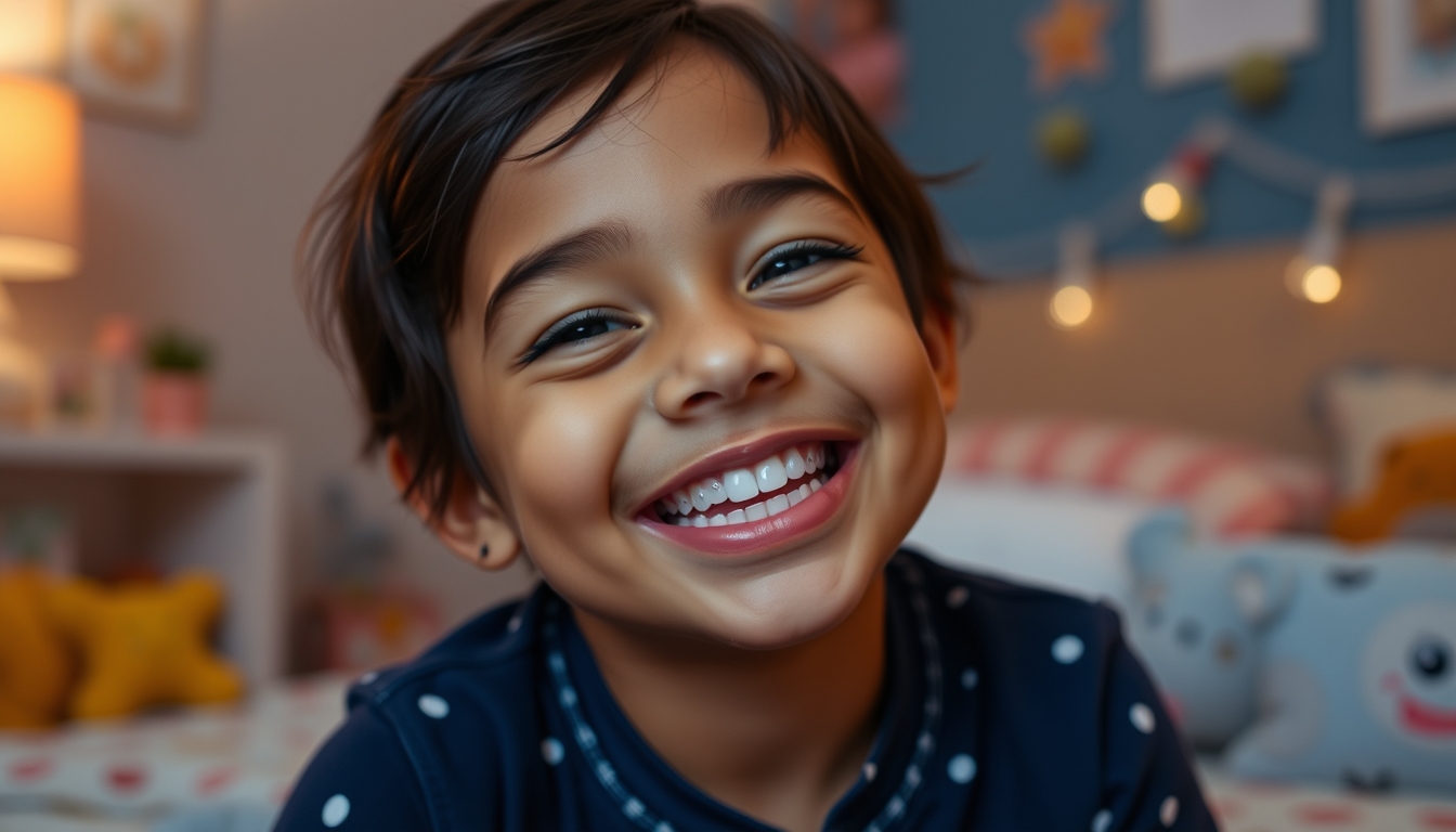 Knirscherschiene bei Kindern