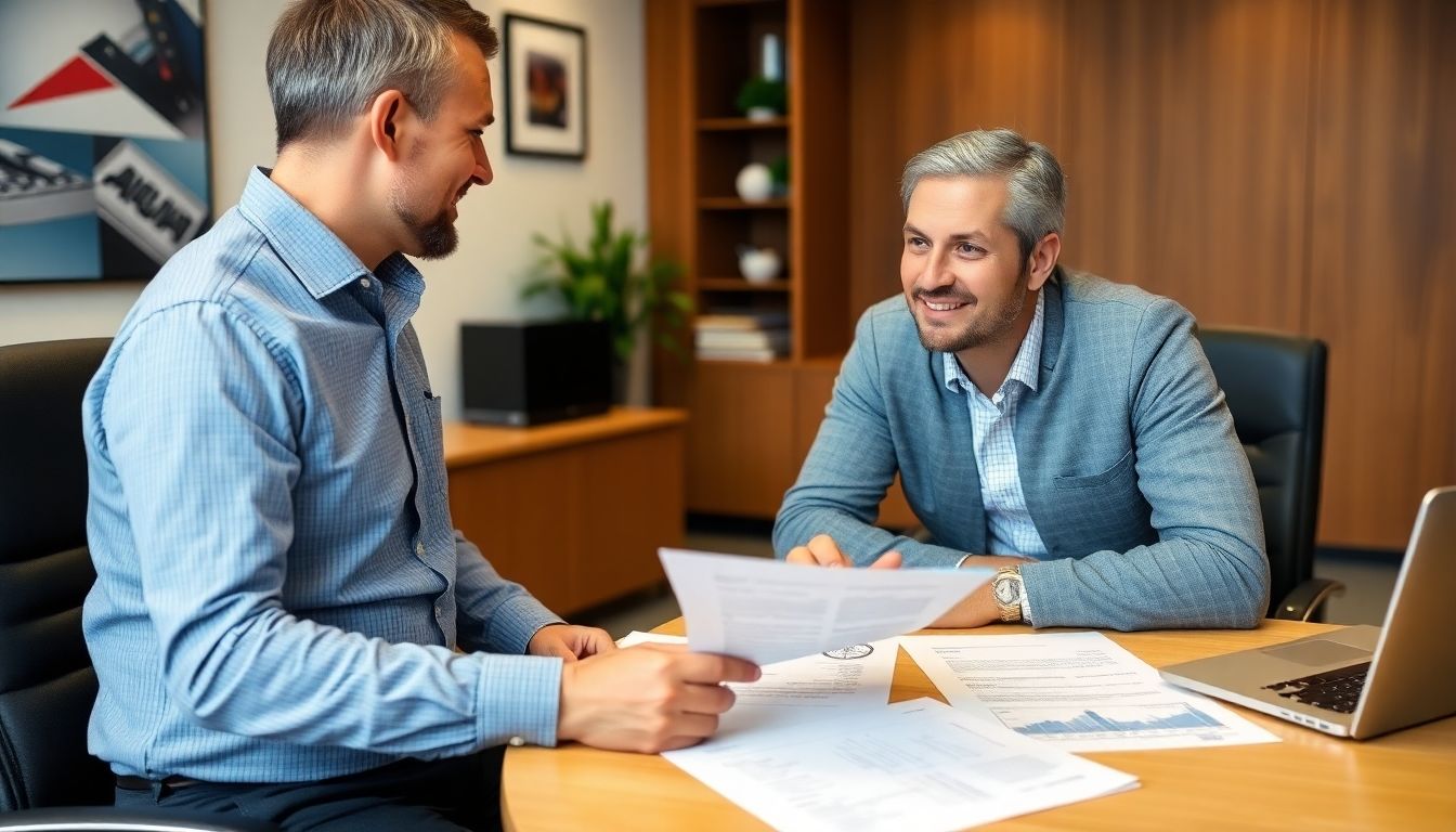 Berater erklärt Flottenversicherung