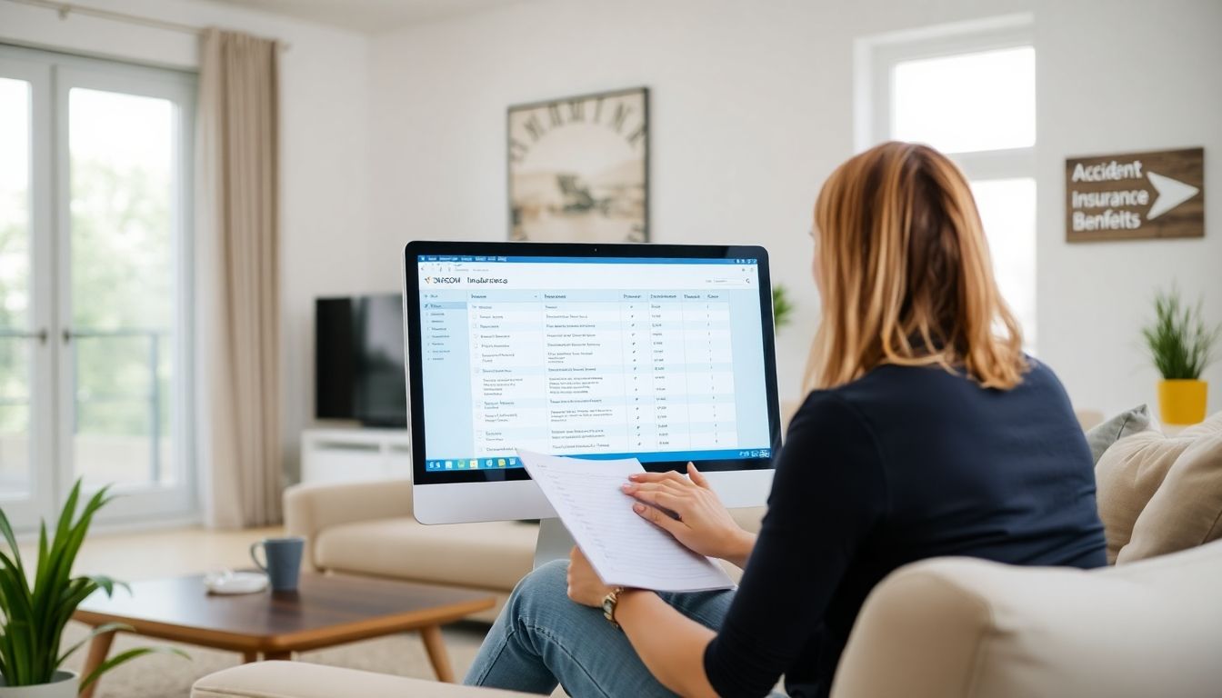 Kundin vergleicht verbesserte Gliedertaxe am Pc