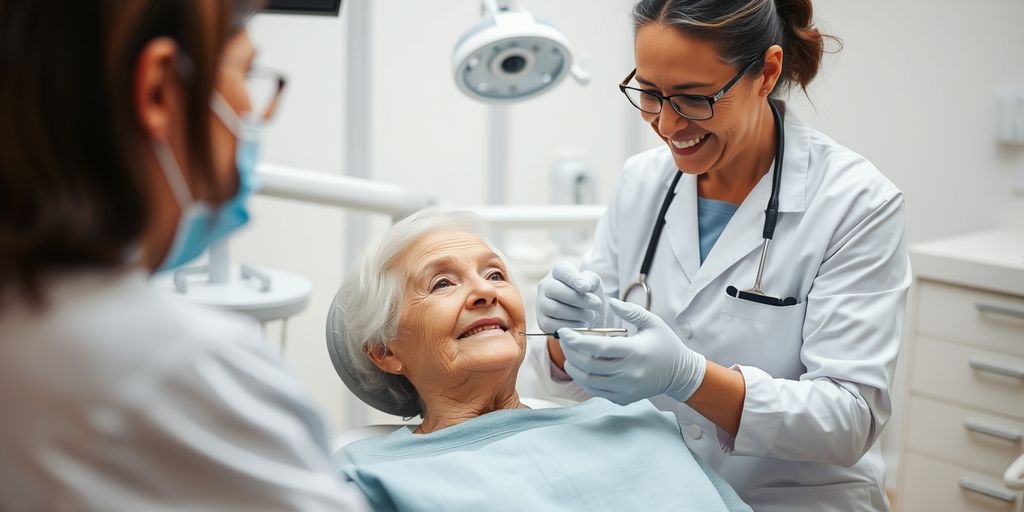 Zahnextraktion bei älteren Menschen
