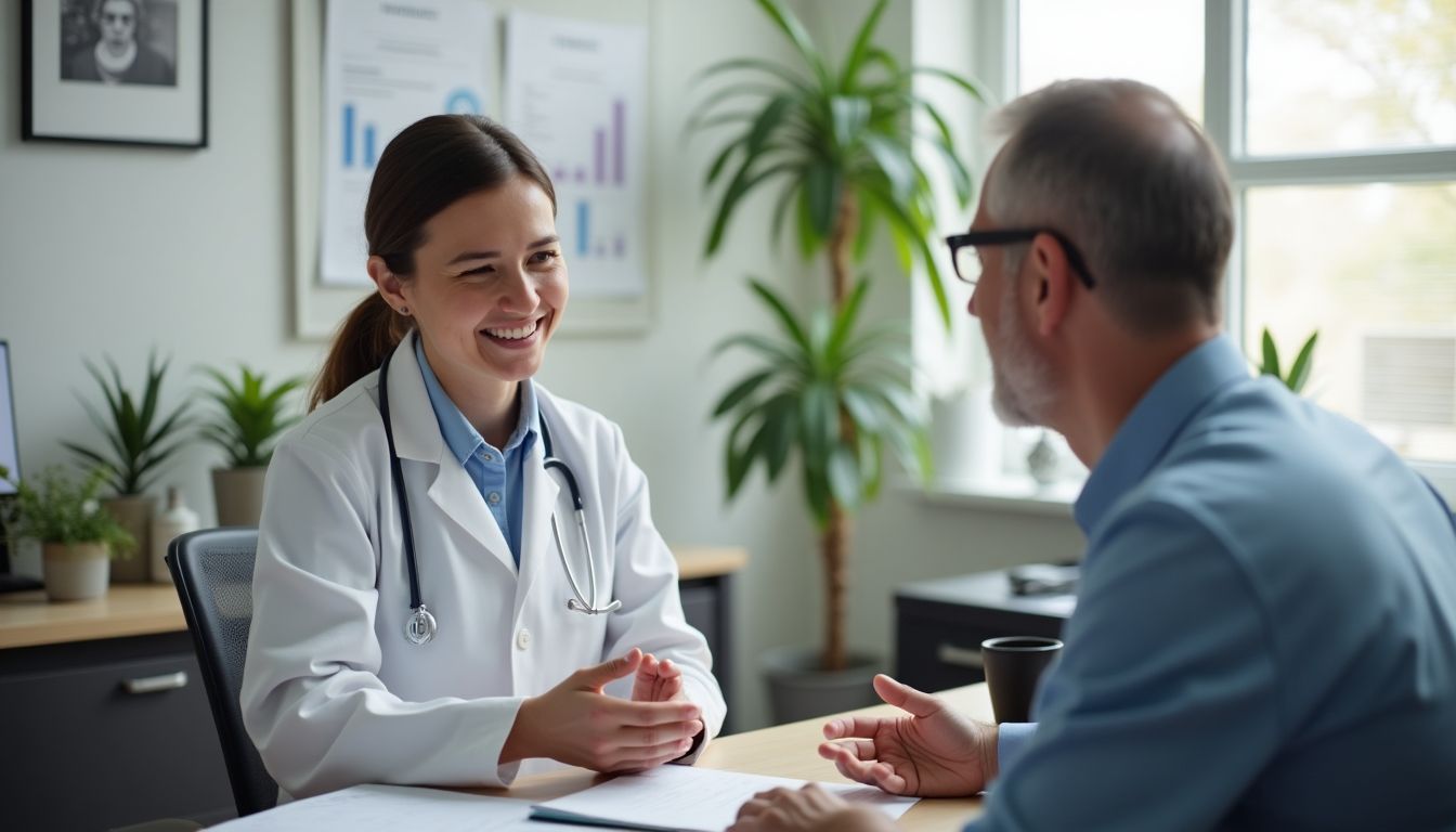 Mann lässt seine psychische Störungen behandeln.