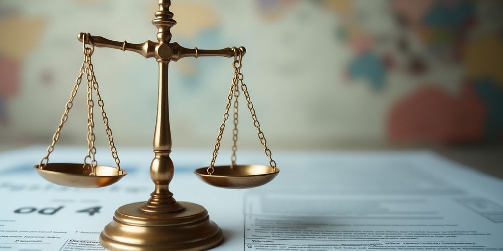 Vorsorge-Rechtsschutz: Waage und Schild für rechtlichen Schutz