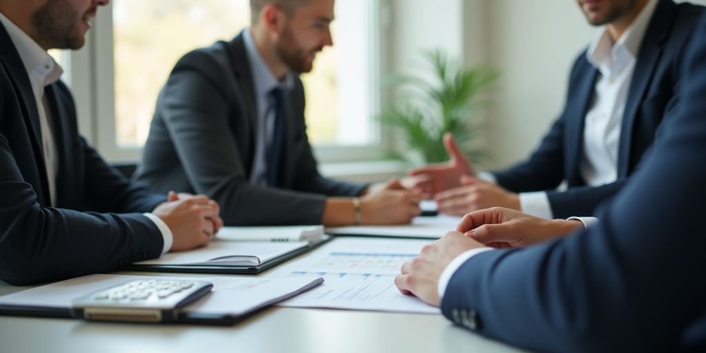 Kaptialanlagerechtsschutz: Besprechung unter Anwälten im Büro