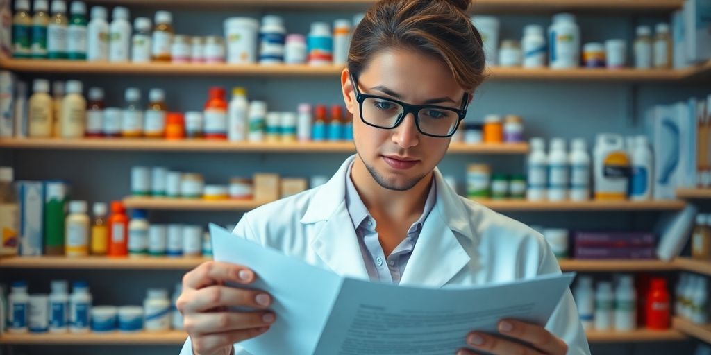 Apotheker denkt über den Abschluss einer Rechtsschutzversicherung für Apothekter nach.