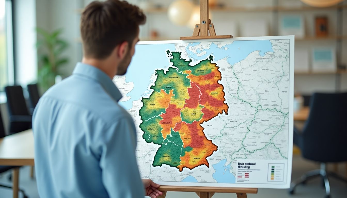 ZÜRS Zonen Elementar: Sachbearbeiter prüft die Zonen