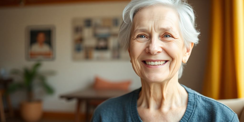 Ältere Person benötigt palliative Pflege.