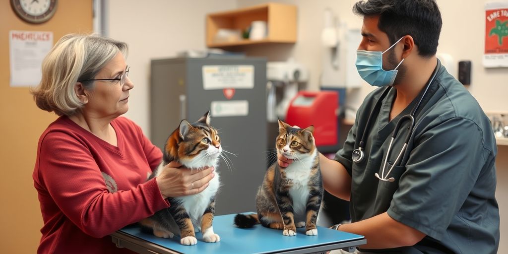 Katzen OP Versicherung: Besprechung mit dem Tierarzt