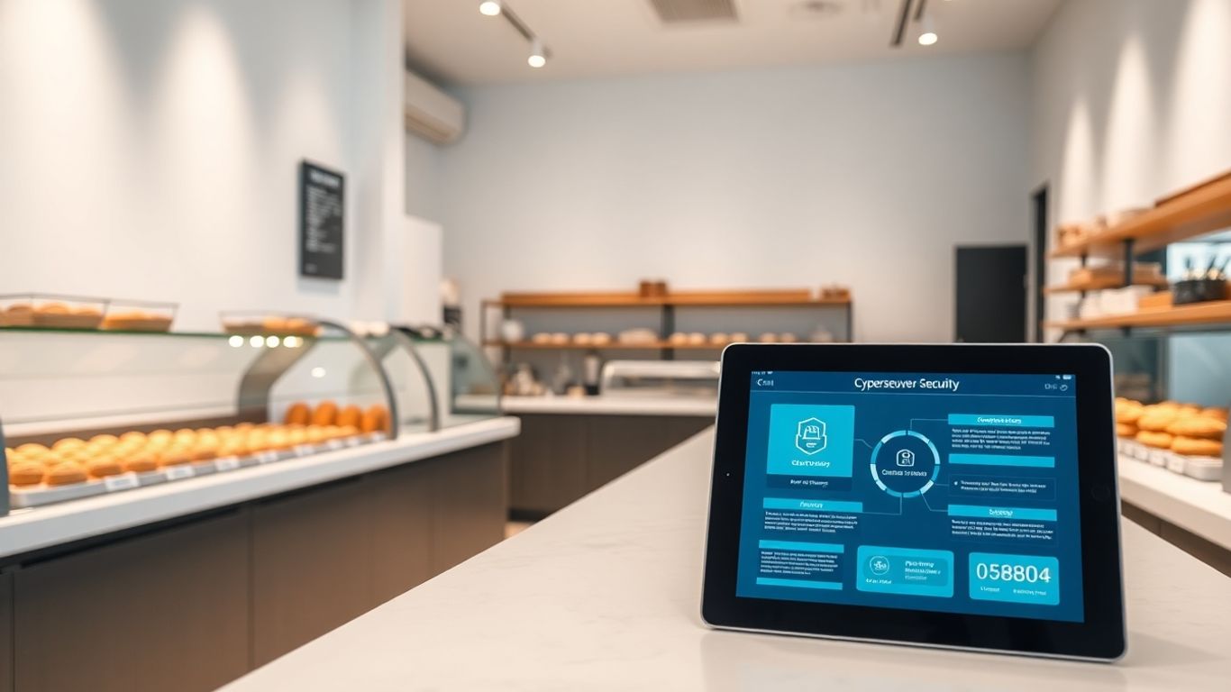 Bäckerei mit digitaler Cyberversicherung