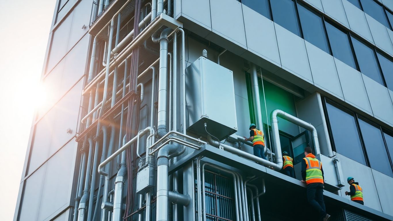 Gebäudetechnik, Versicherung, Risiko, Service, Anlagen