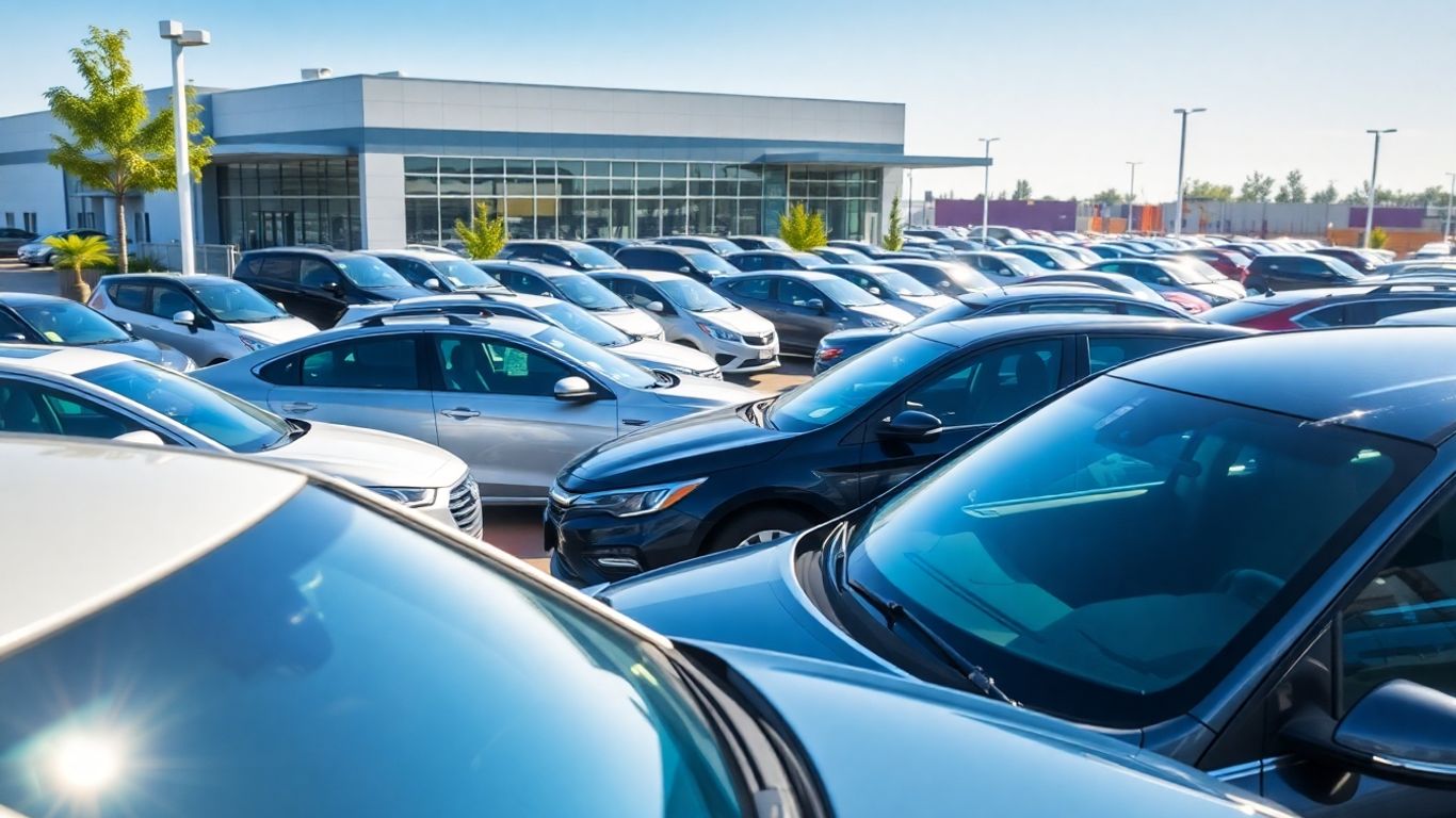 Autohaus mit Neu- und Gebrauchtwagen