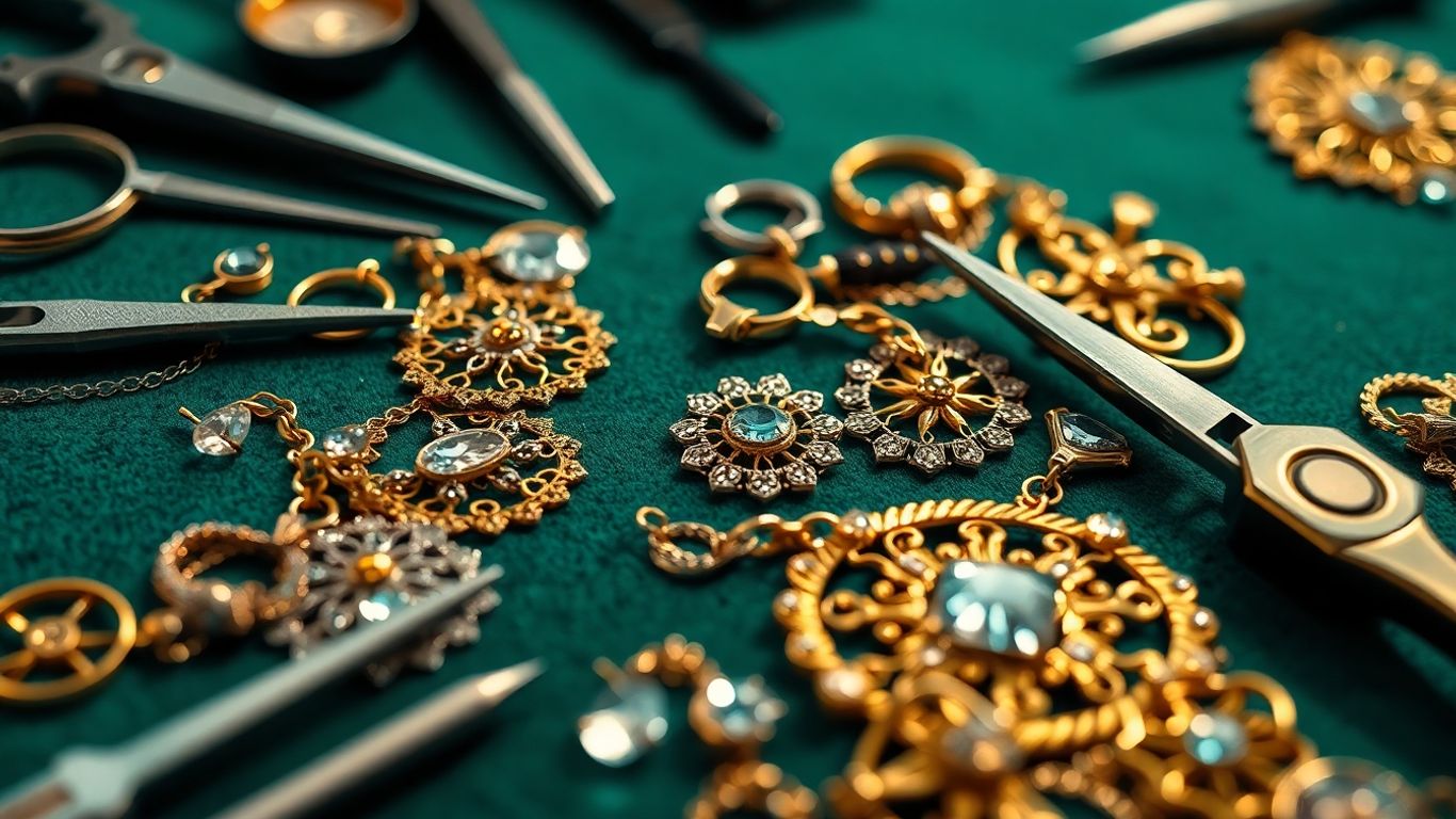 Schmuckherstellung mit Edelmetallen und Edelsteinen