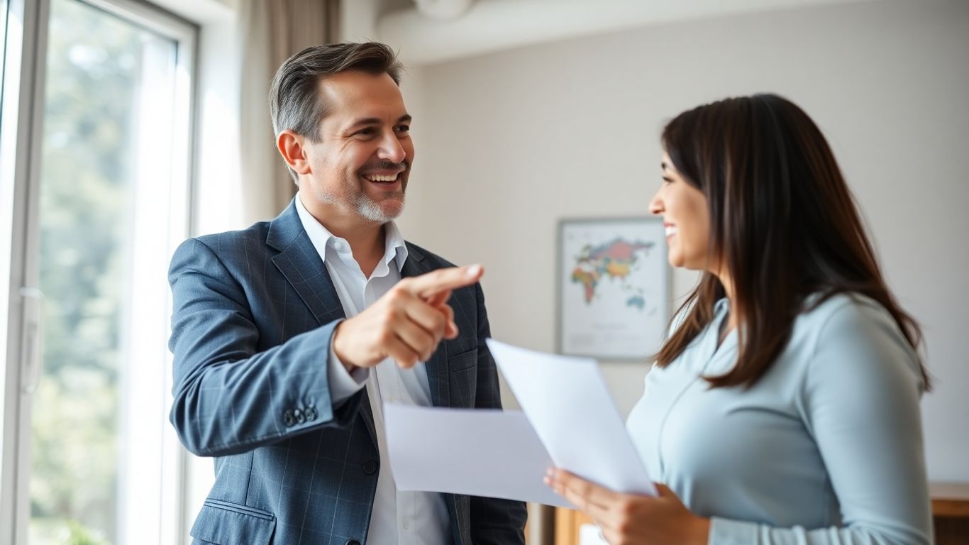 Beratung zur Berufsunfähigkeitsversicherung im Büro