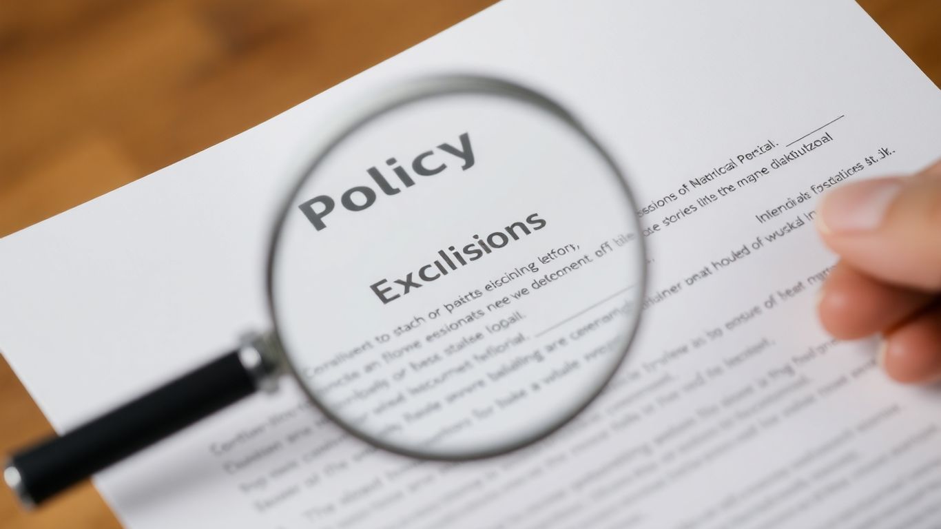 Versicherungsausschlüsse und Risiken im Detail