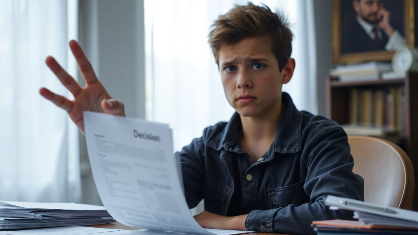 Azubi denkt über Berufsunfähigkeitsversicherung nach.