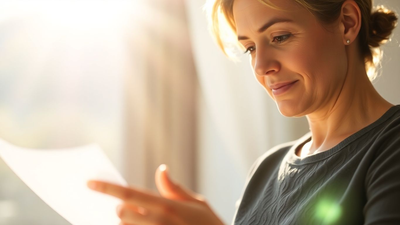 Person schließt BU Versicherung ab