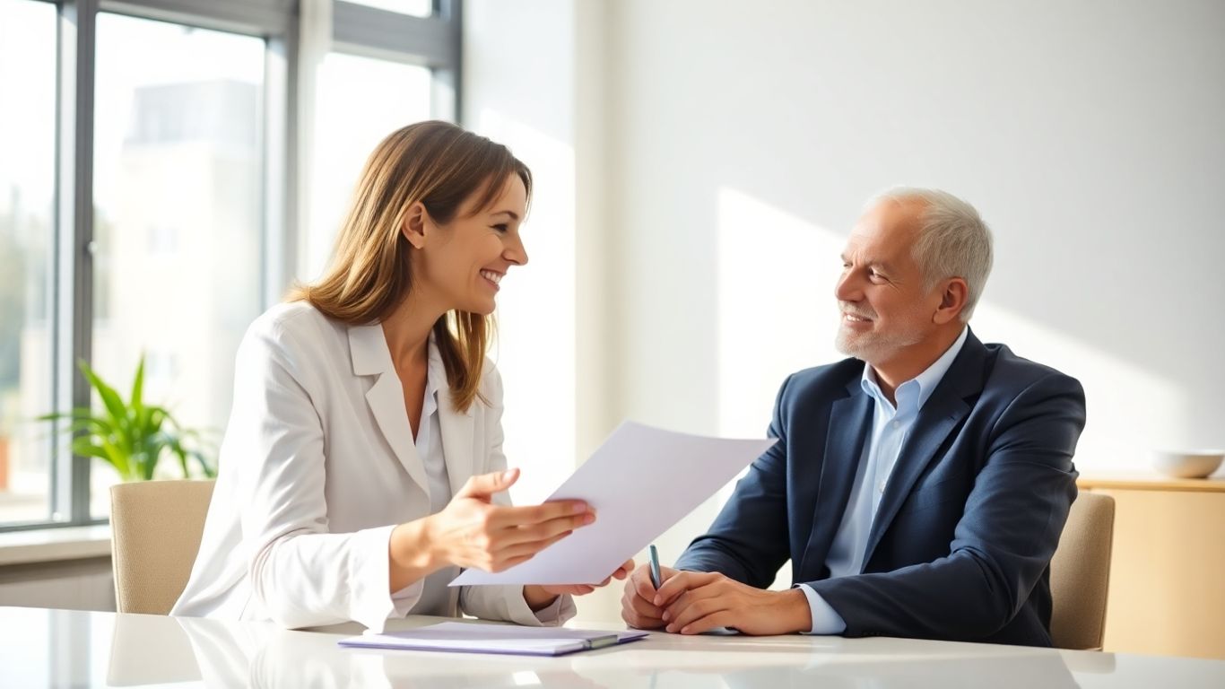 Beratung zur Berufsunfähigkeitsversicherung mit Pflegeoption