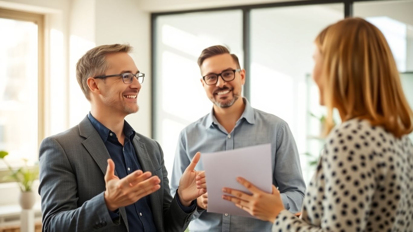 Strahlendes Lächeln in einer modernen Zahnarztpraxis.