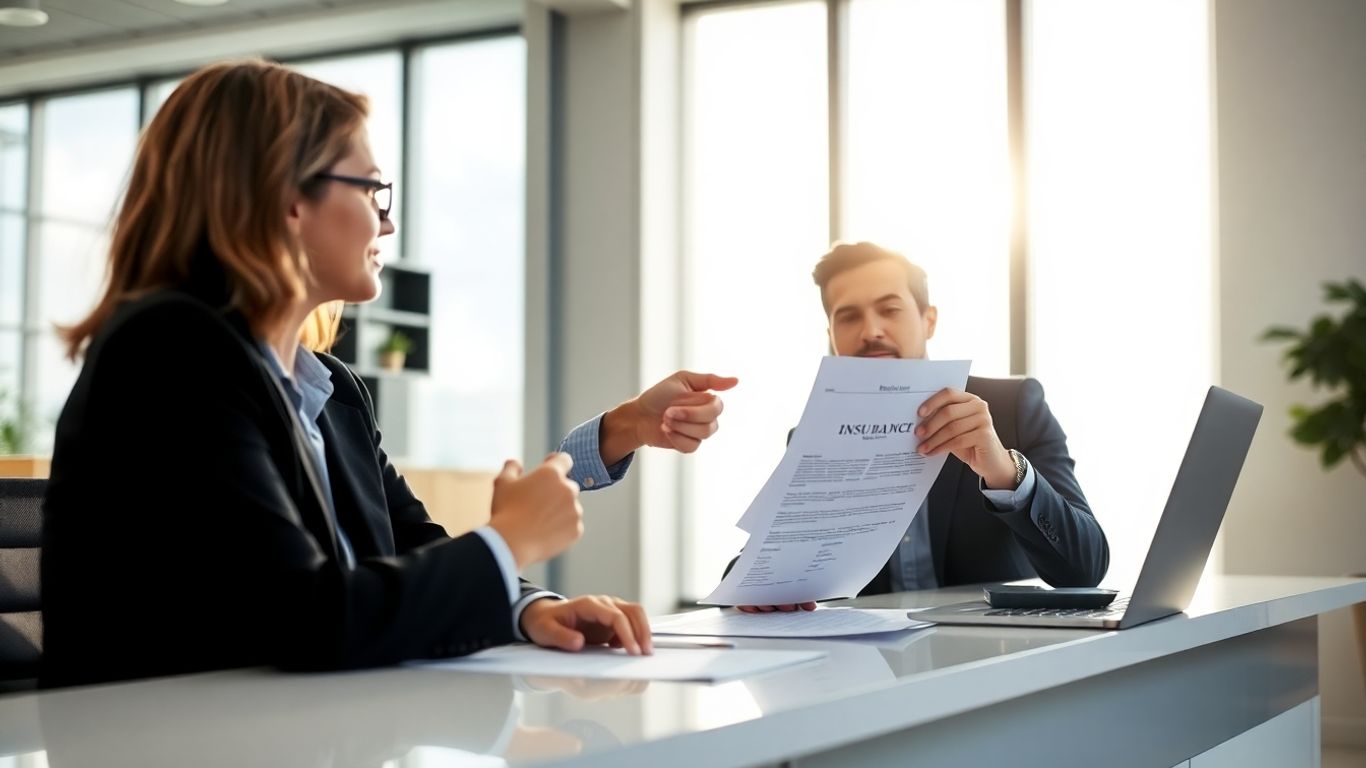 Ein Zahnarzt lächelt in einer modernen Praxis.