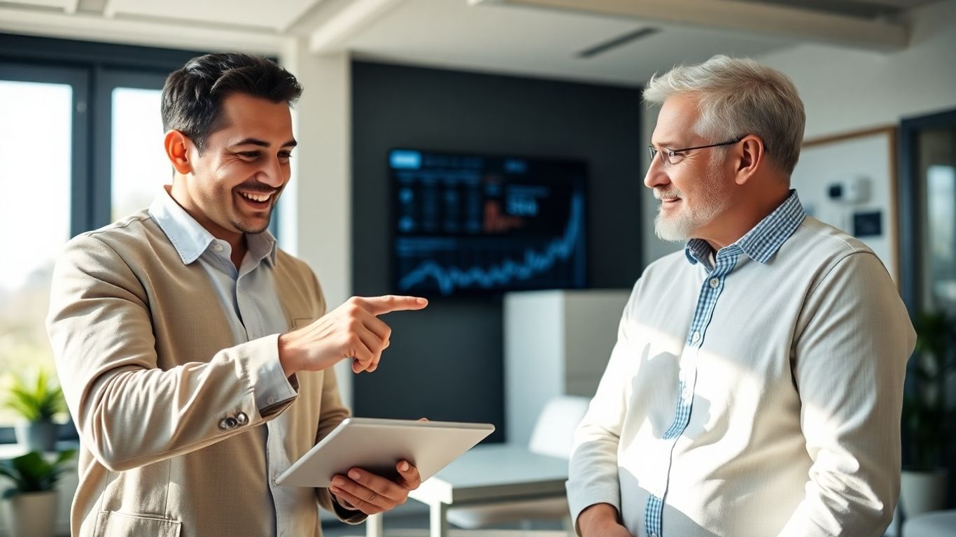 Beratungsgespräch über Berufsunfähigkeitsversicherung Kosten