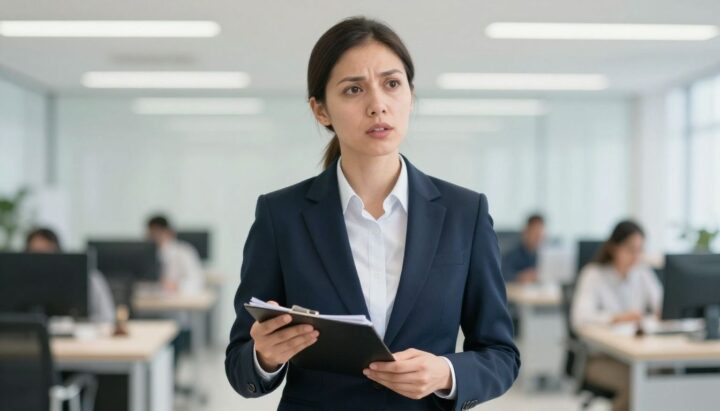 Lawyer filing a lawsuit against the government.